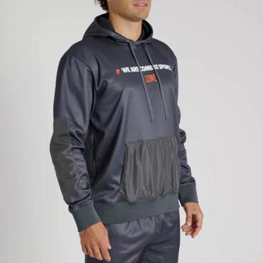 Leone wacs v2 HOODED SWEATSHIRT -GRey